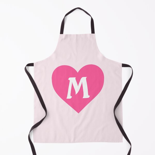Item preview, Alphabet Letter M Pink Heart designed and sold by Jeallan Designs.