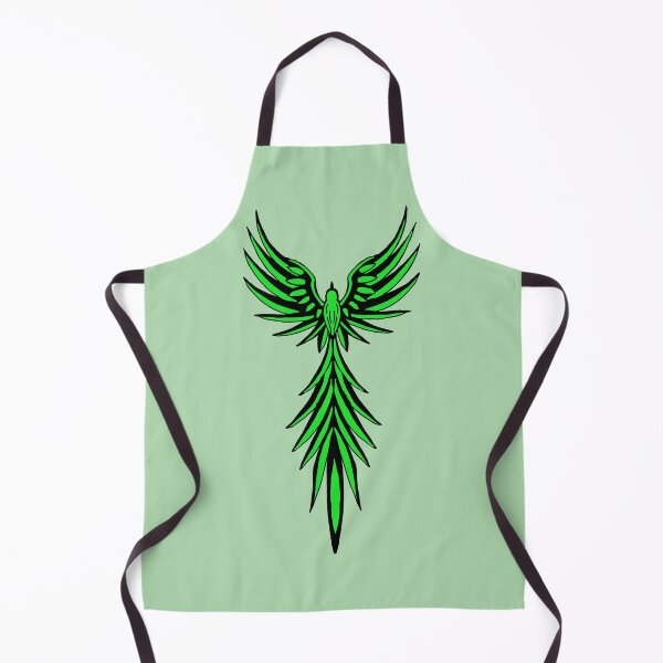 Item preview, Green Phoenix Tribal Firebird Graphic designed and sold by URSM.