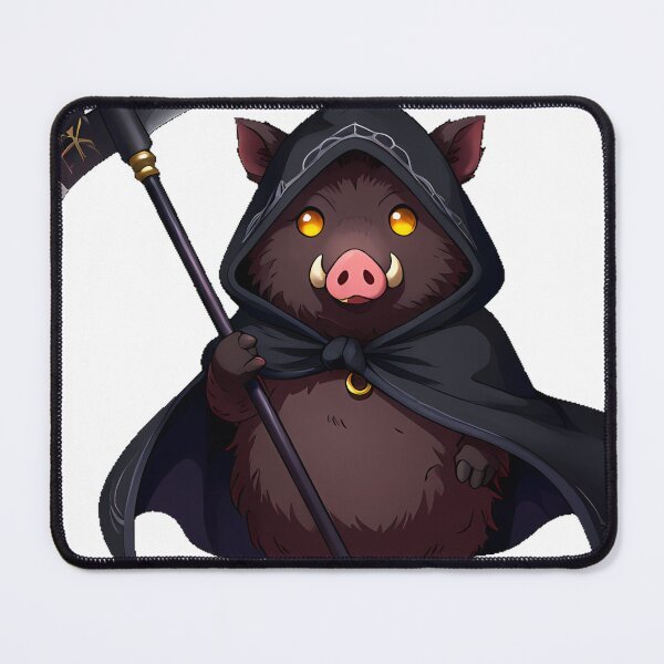 Item preview, Wild Boar Reaper with Scythe designed and sold by IllumeInk.