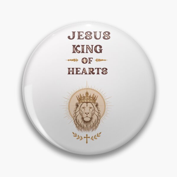 Item preview, Jesus King of Hearts designed and sold by AMCreatix.