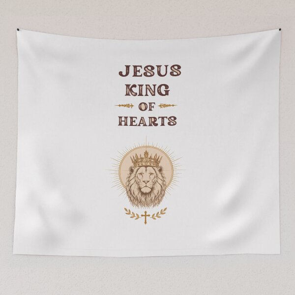 Item preview, Jesus King of Hearts designed and sold by AMCreatix.