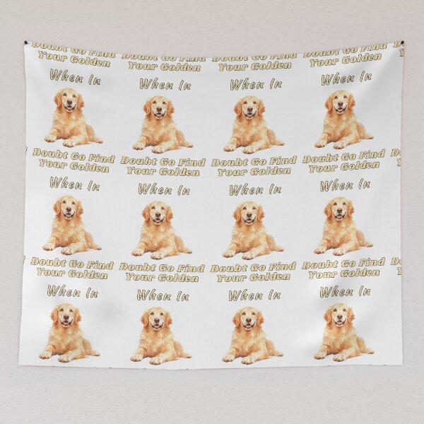 Item preview, Golden Retriever Comfort Saying Watercolour Shirt designed and sold by NatureUnleashed.