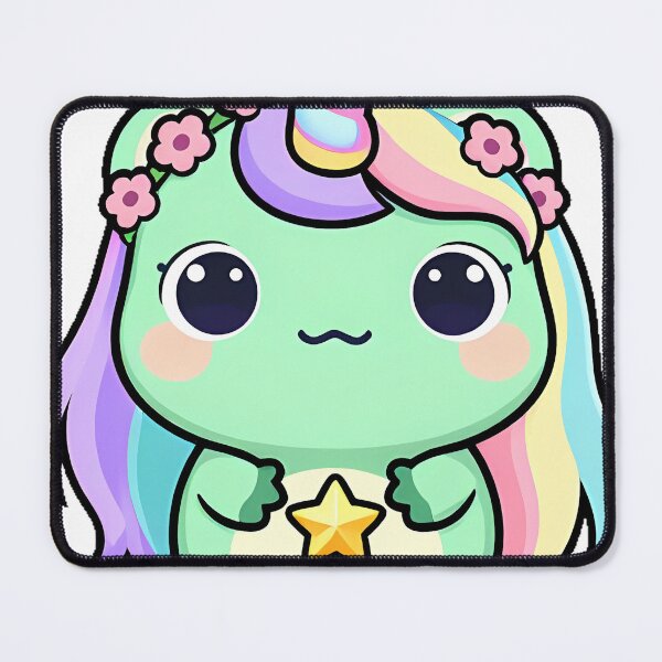 Item preview, Unicorn Frog with Lily Crown designed and sold by pumsquare.