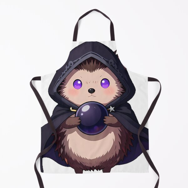 Item preview, Hedgehog Reaper with Crystal Ball designed and sold by IllumeInk.