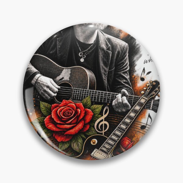 Item preview, glen hansard A bold and artistic tribute design inspired by Glen Hansard, combining guitars, roses, and musical notes in a dramatic rock inspired composition designed and sold by OSAMA MO.