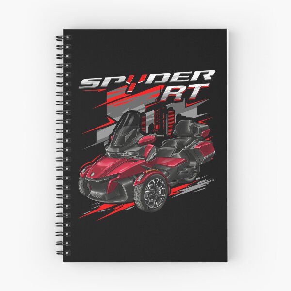 Item preview, Motorcycle Spyder RT Limited 2020-2024 Deep Marsala Metallic & Chrome for Motorcycle Riders designed and sold by MotoApparelHub.