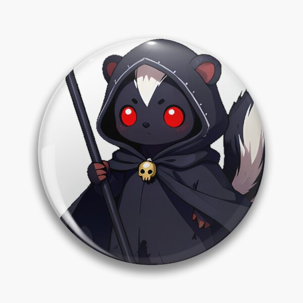 Item preview, Skunk Reaper with Scythe designed and sold by IllumeInk.