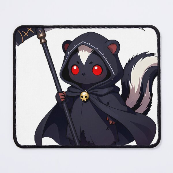 Item preview, Skunk Reaper with Scythe designed and sold by IllumeInk.