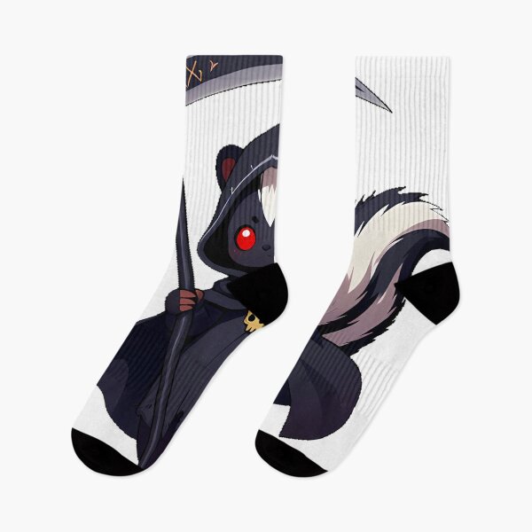 Item preview, Skunk Reaper with Scythe designed and sold by IllumeInk.