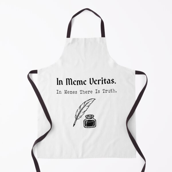 Item preview, In Meme Veritas – Funny Latin Meme Quote - In Memes There Is Truth designed and sold by witchlingart.