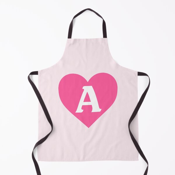 Item preview, Alphabet Letter A Pink Heart designed and sold by Jeallan Designs.