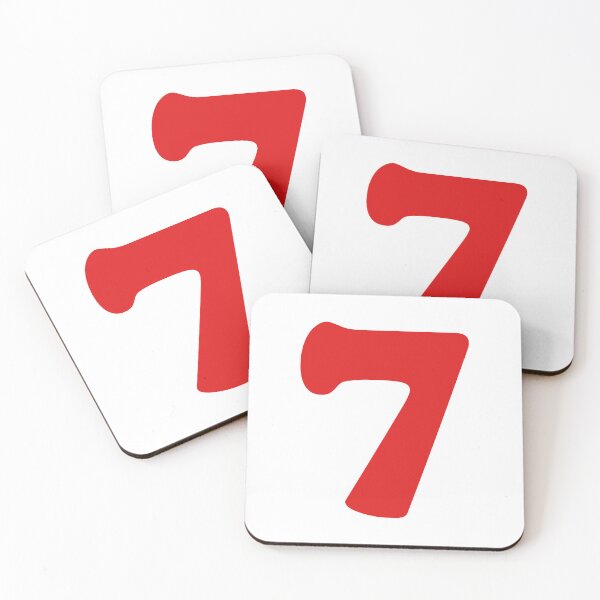 Item preview, Red Number Sets - 7 (Seven)  designed and sold by Bad Zombie .