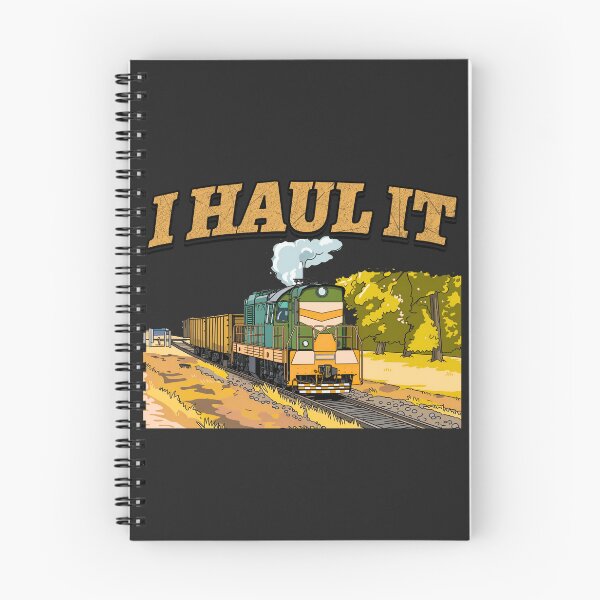 Item preview, I HAUL IT – Freight Train Transport designed and sold by Operator Style Wear.