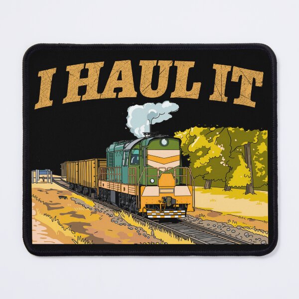 Item preview, I HAUL IT – Freight Train Transport designed and sold by Operator Style Wear.