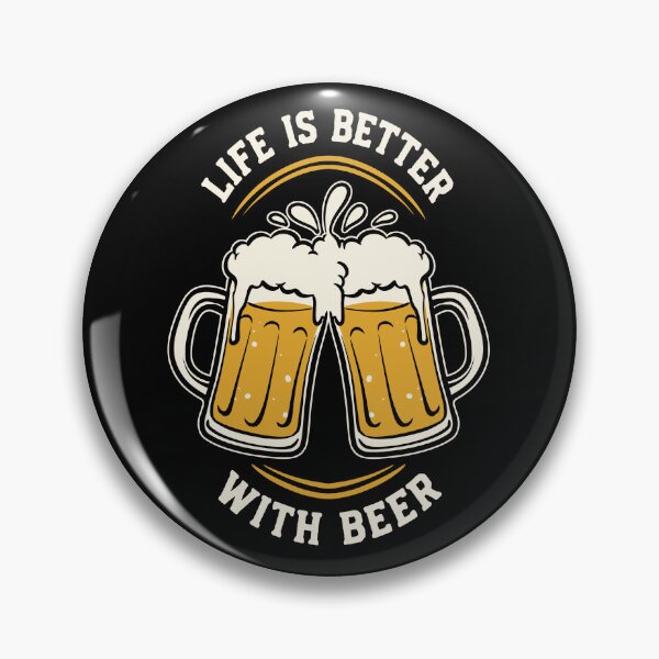 Item preview, Life Is Better With Beer Vintage T-Shirt designed and sold by phsycartwork.