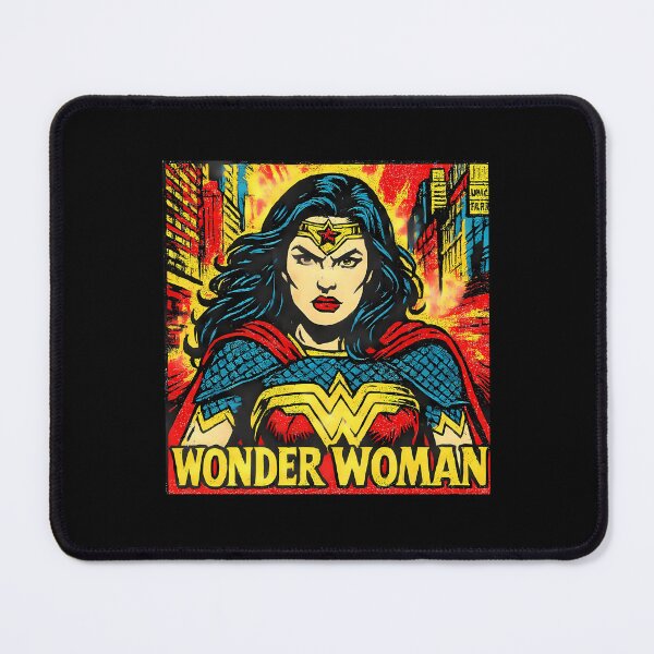 Item preview, Bold Female Superhero Comic City Background designed and sold by TSKSHOPPING.