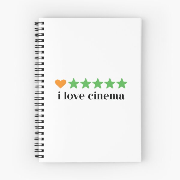 Item preview, I love cinema (black font) designed and sold by EleYeah.