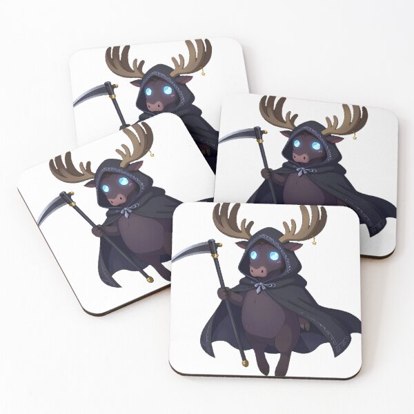Item preview, Moose Reaper with Scythe designed and sold by IllumeInk.