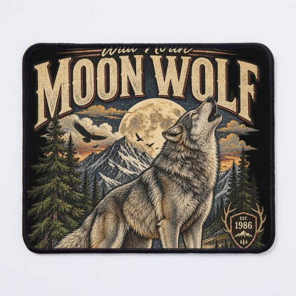 Item preview, WILD MOON WOLF designed and sold by KrungiT Design .