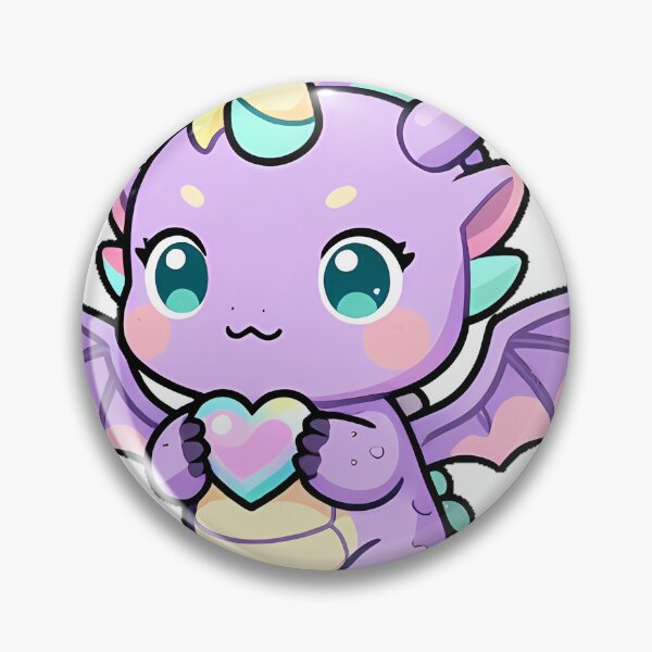 Item preview, Unicorn Baby Dragon with Crystal Heart designed and sold by pumsquare.