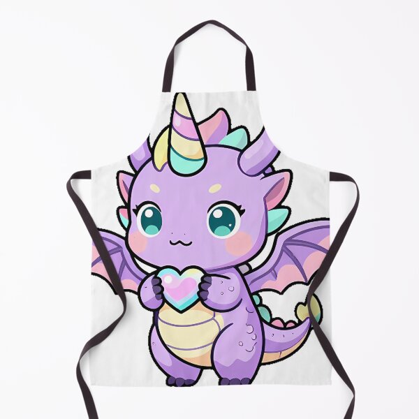 Item preview, Unicorn Baby Dragon with Crystal Heart designed and sold by pumsquare.