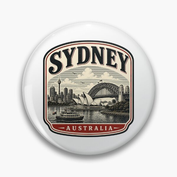 Item preview, Sydney - Australia designed and sold by GoodOldVintage.