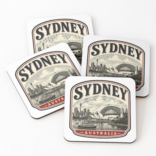 Item preview, Sydney - Australia designed and sold by GoodOldVintage.