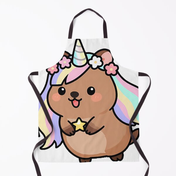 Item preview, Unicorn Quokka with Flower Crown designed and sold by pumsquare.