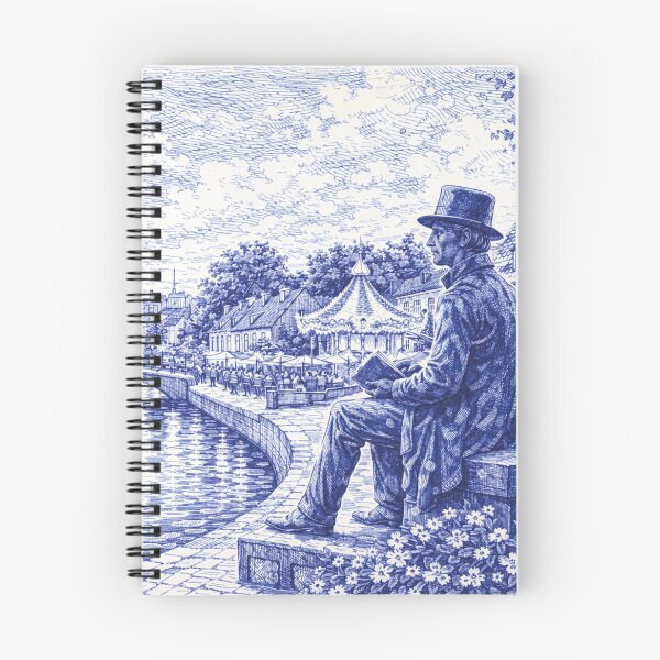 Item preview, A drawing of Odense, Denmark – A Beautiful place in Europe. designed and sold by GalleryKauffeld.