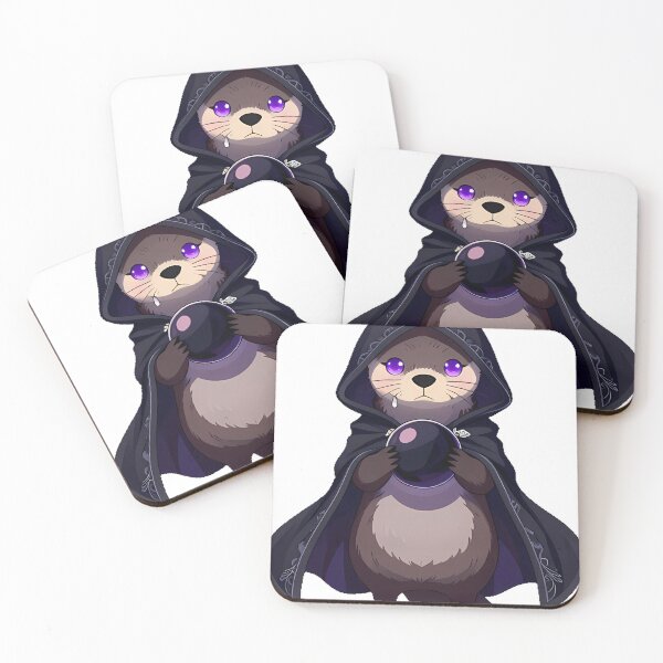 Item preview, Otter Reaper with Crystal Ball designed and sold by IllumeInk.