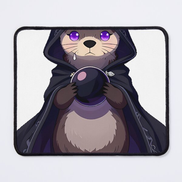 Item preview, Otter Reaper with Crystal Ball designed and sold by IllumeInk.