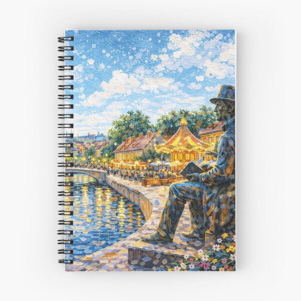 Item preview, A painting of Odense, Denmark – A Beautiful place in Europe. designed and sold by GalleryKauffeld.
