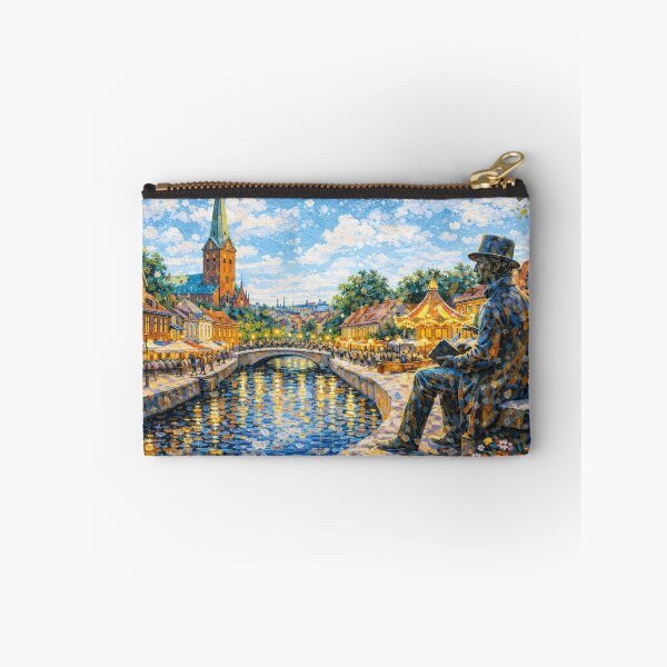 Item preview, A painting of Odense, Denmark – A Beautiful place in Europe. designed and sold by GalleryKauffeld.
