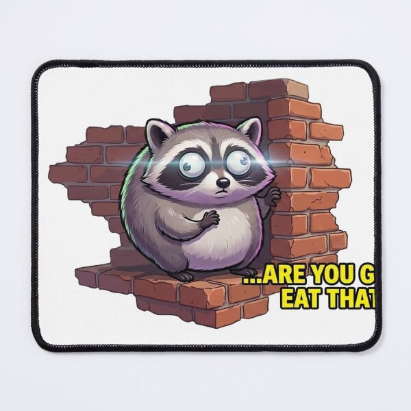 Item preview, Jimothy The Raccoon Funny Meme 2 designed and sold by Unnecessary Necessities.