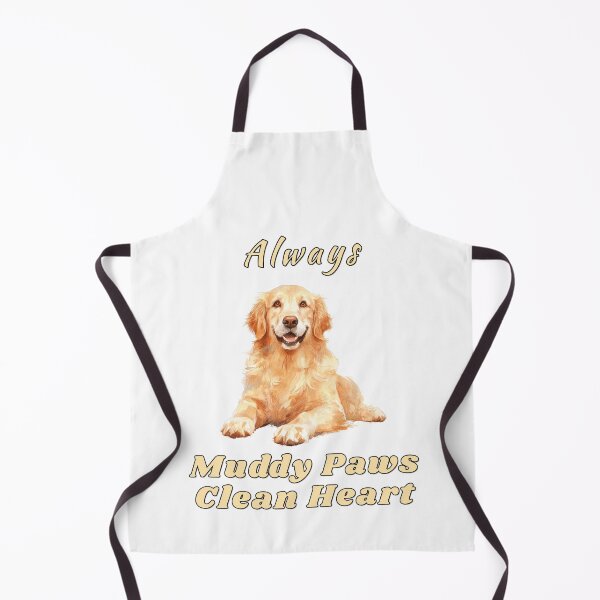Item preview, Muddy Paws Golden Retriever Watercolour Dog Shirt designed and sold by NatureUnleashed.