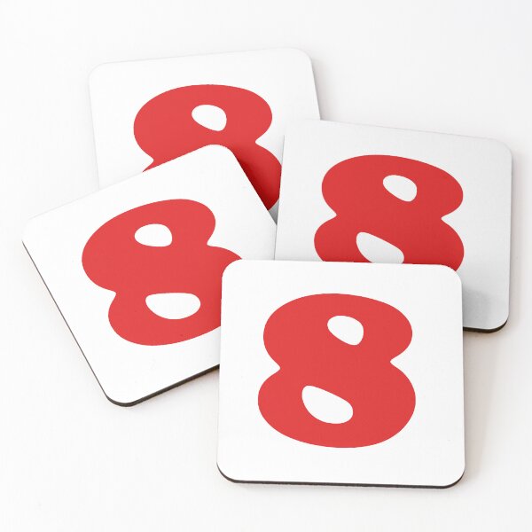 Item preview, Red Number Sets - 8 (Eight)  designed and sold by Bad Zombie .