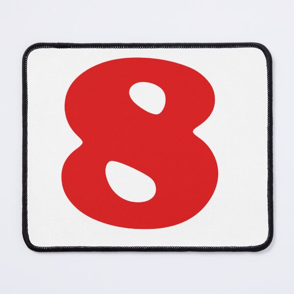 Item preview, Red Number Sets - 8 (Eight) designed and sold by Bad Zombie .