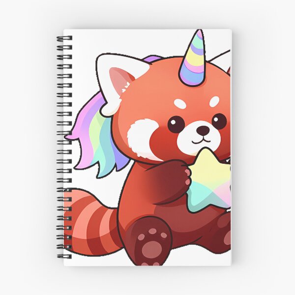 Item preview, Unicorn Red Panda with Leaf Star designed and sold by pumsquare.