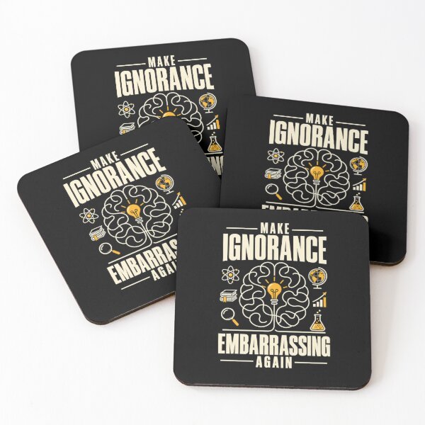 Item preview, Make Ignorance embarrassing again designed and sold by HiPatti.