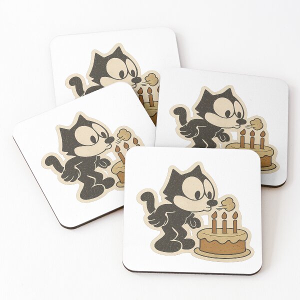 Item preview,  CAT VINTAGE WITH THE CAKE designed and sold by infinitearte.