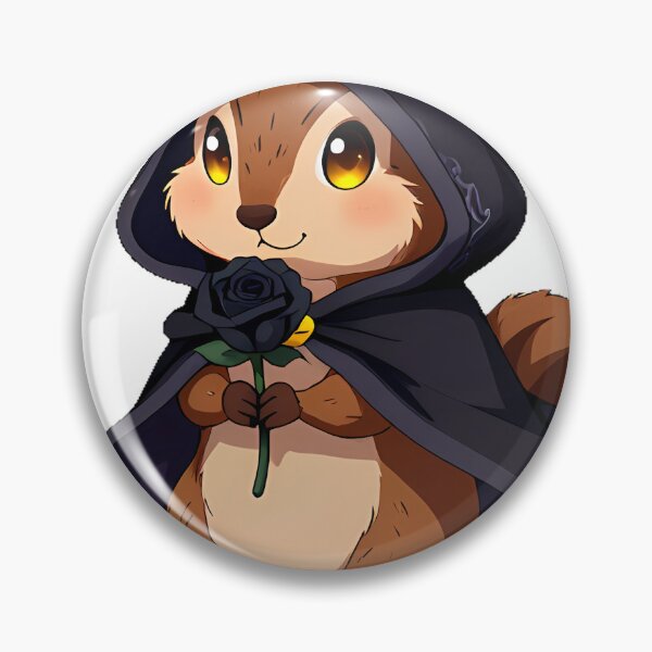 Item preview, Chipmunk Reaper with Black Rose designed and sold by IllumeInk.