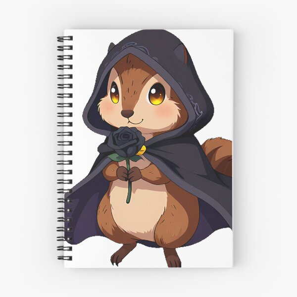 Item preview, Chipmunk Reaper with Black Rose designed and sold by IllumeInk.