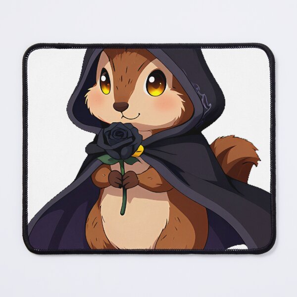 Item preview, Chipmunk Reaper with Black Rose designed and sold by IllumeInk.