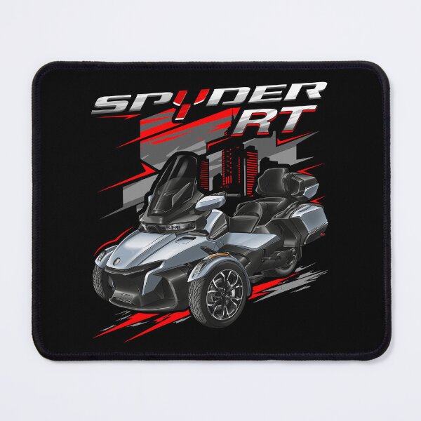 Item preview, Motorcycle Spyder RT Limited 2022-2025 Hyper Silver Metallic & Chrome for Motorcycle Riders designed and sold by MotoApparelHub.