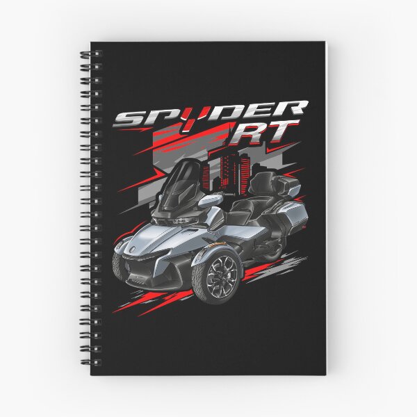 Item preview, Motorcycle Spyder RT Limited 2022-2025 Hyper Silver Metallic & Chrome for Motorcycle Riders designed and sold by MotoApparelHub.