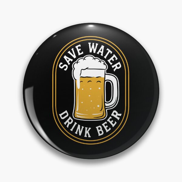 Item preview, Save Water Drink Beer Vintage T-Shirt designed and sold by phsycartwork.