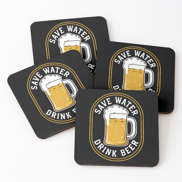 Item preview, Save Water Drink Beer Vintage T-Shirt designed and sold by phsycartwork.