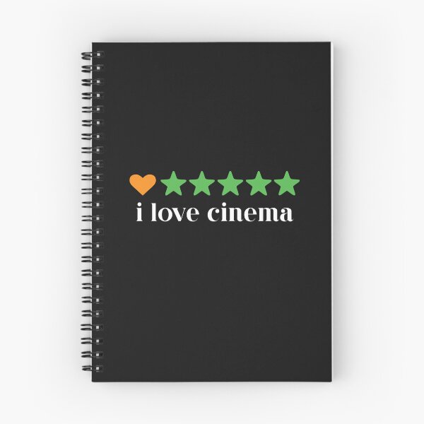 Item preview, I love cinema (white font) designed and sold by EleYeah.