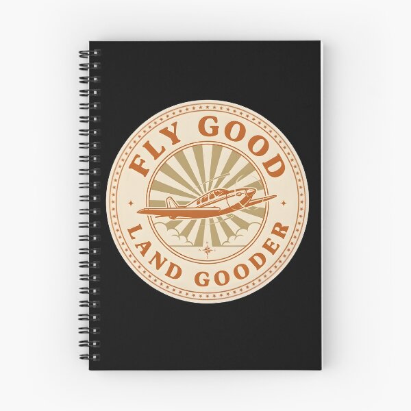 Item preview, Fly Good Land Gooder Vintage Aviation Pilot Graphic designed and sold by ByPawel.