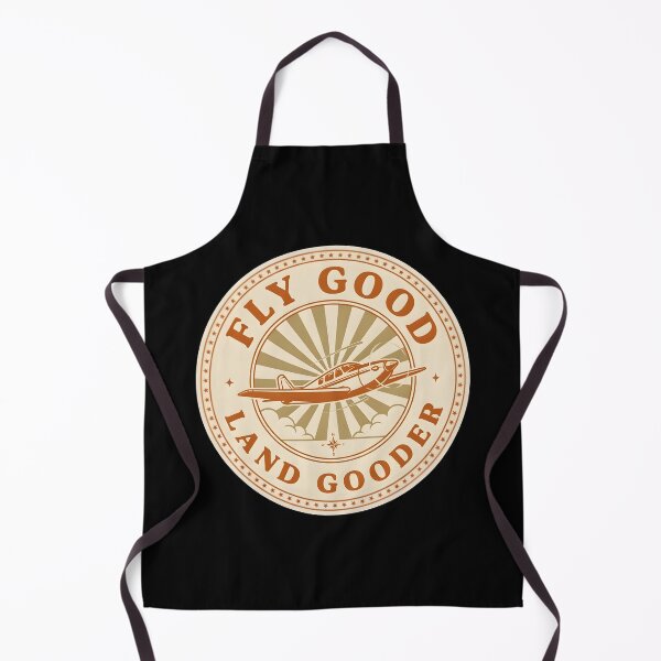 Item preview, Fly Good Land Gooder Vintage Aviation Pilot Graphic designed and sold by ByPawel.